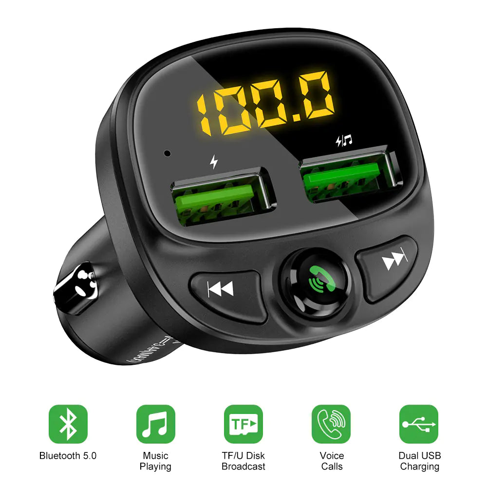 Car Bluetooth Charger, Player, and Receiver - Joomcy