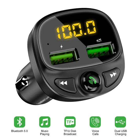 Car Bluetooth Charger, Player, and Receiver - Joomcy