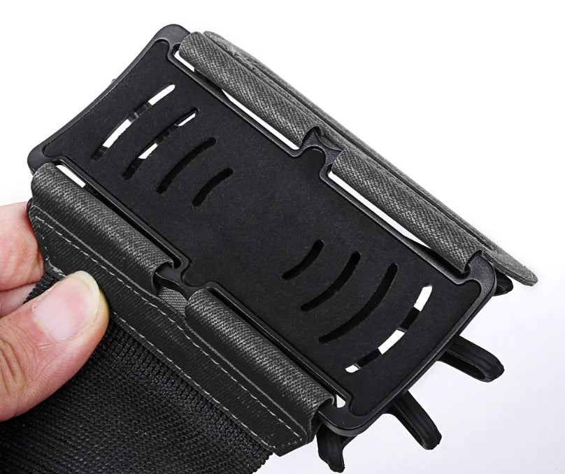 Silicone Phone Holder with Rotating Arm and Wrist Strap