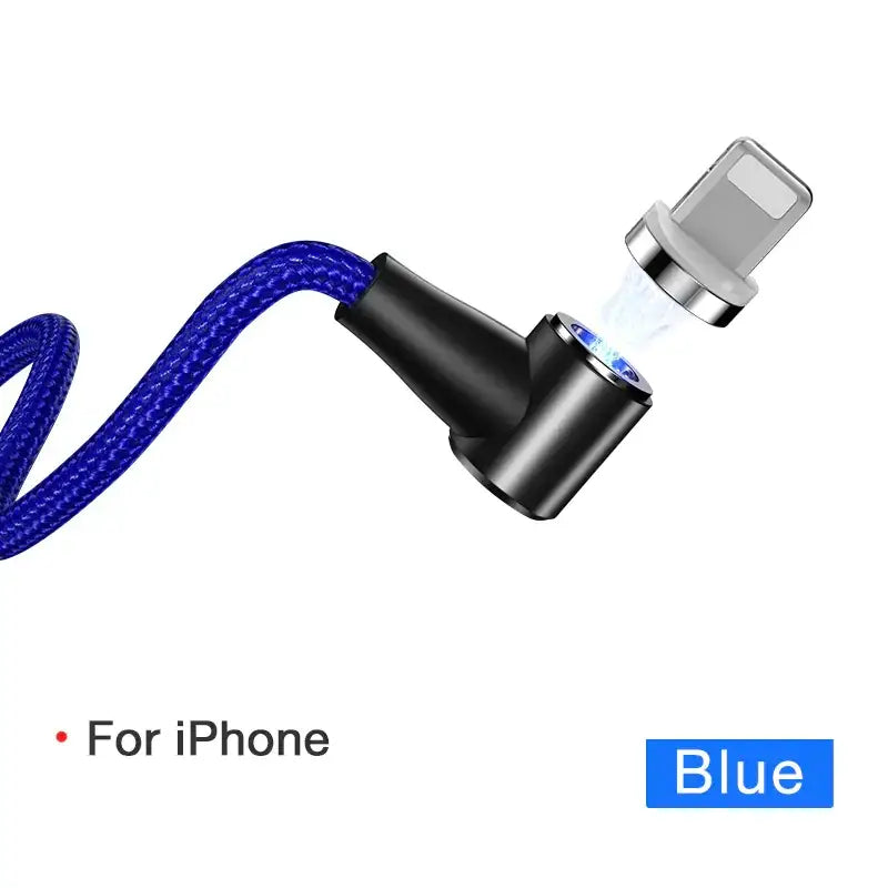 Magnetic 3-in-1 Data Cable with Fast Charging