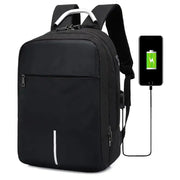 Men's Anti-Theft USB Backpack for Laptops
