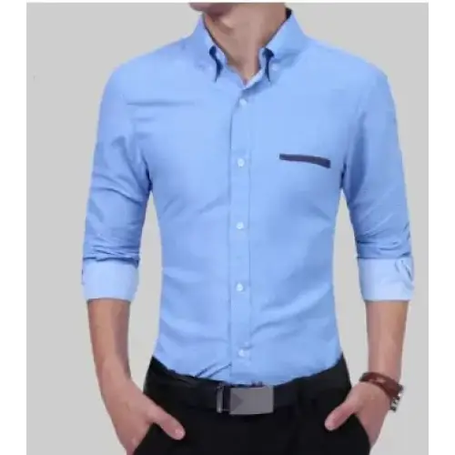 Men's Business Polka Dot Long Sleeve Shirt - Autumn Style