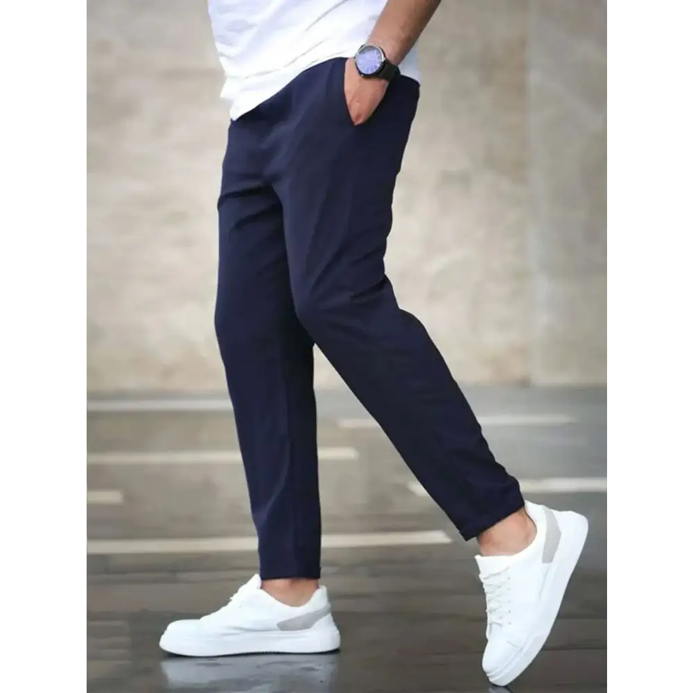 Men's casual cropped pants