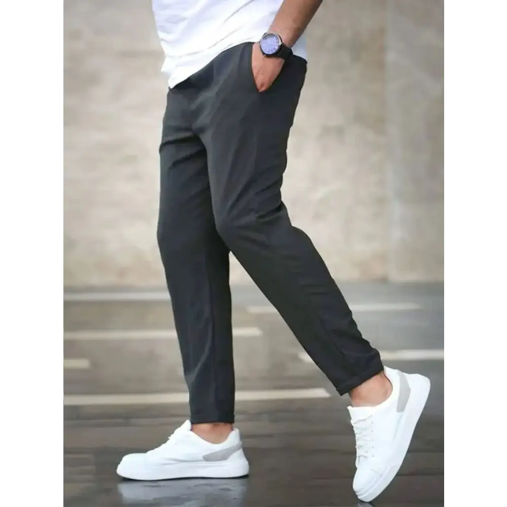 Men's casual cropped pants