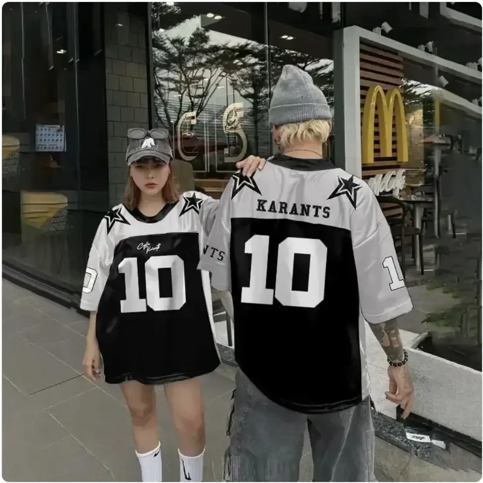 Men's Casual Loose Fit Round Neck T-Shirt