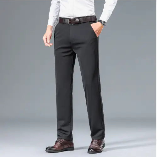 Men's Casual Slim Fit Cropped Pants