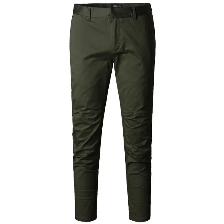 Men's Casual Slim Fit Cropped Pants