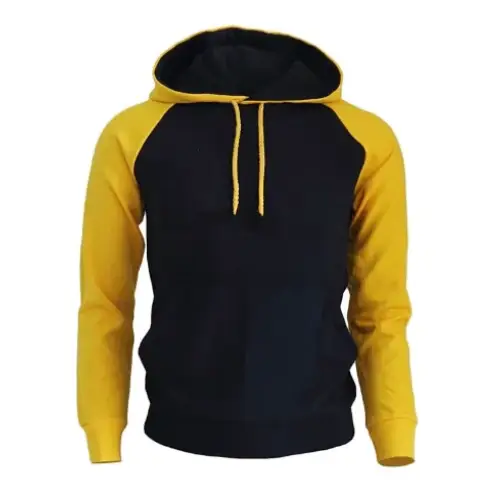 Men's Fleece Hoodie with Raglan Sleeves (New Style)