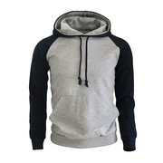 Men's Fleece Hoodie with Raglan Sleeves (New Style)