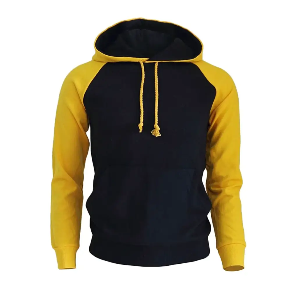 Men's Fleece Hoodie with Raglan Sleeves (New Style)