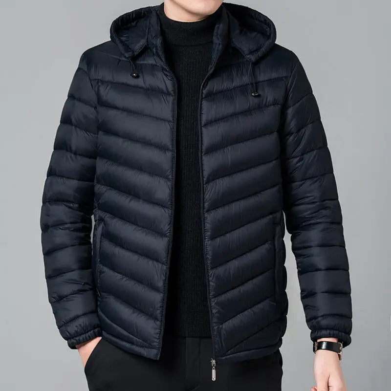 Men's Loose-Fit Light Cotton Jacket for Fall/Winter