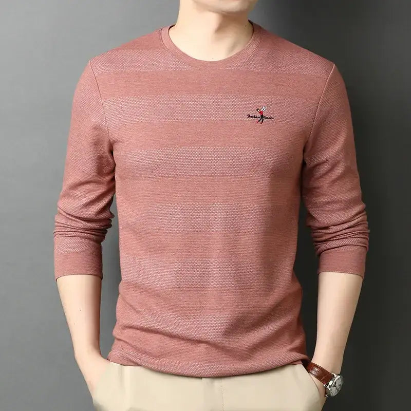 Men's Loose Fit Round Neck Cotton T-Shirt
