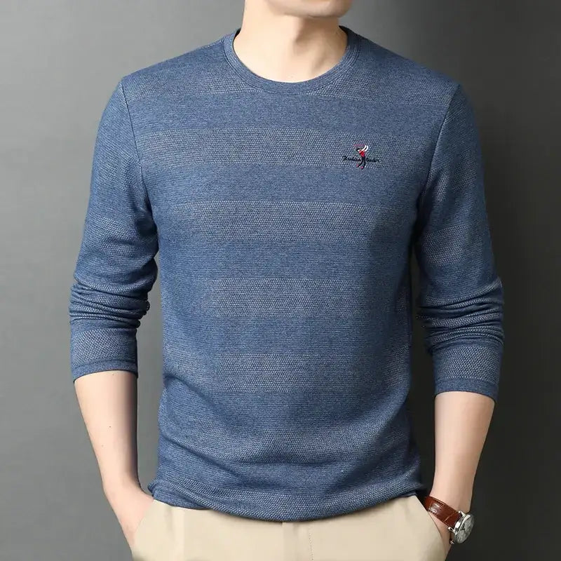 Men's Loose Fit Round Neck Cotton T-Shirt