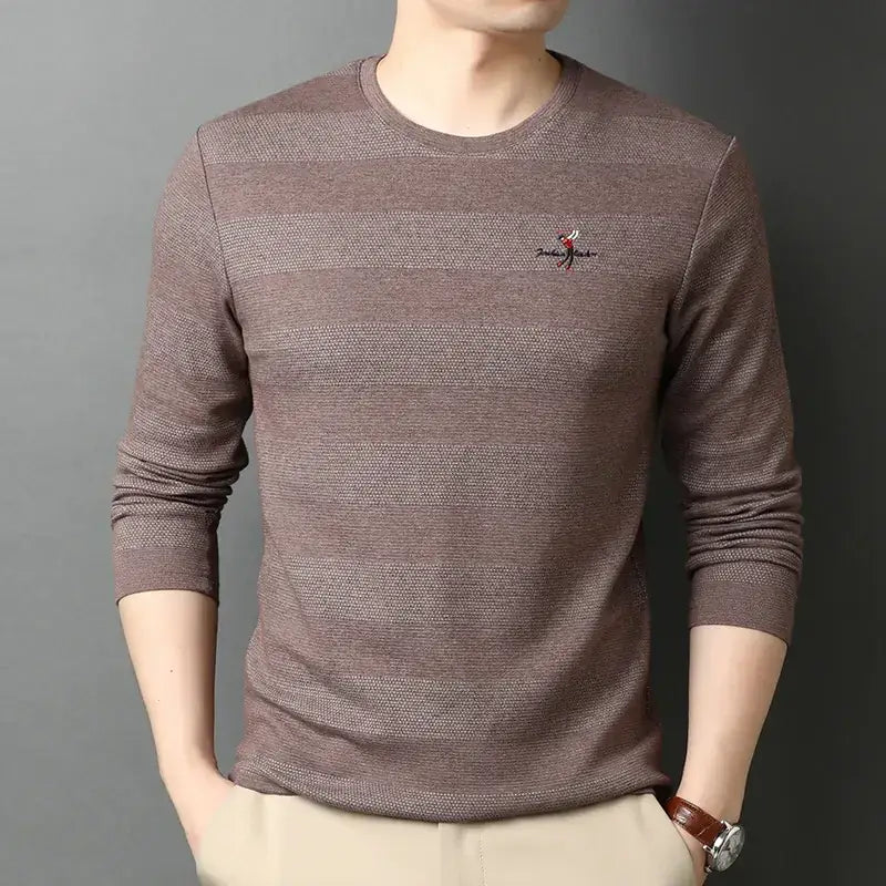 Men's Loose Fit Round Neck Cotton T-Shirt