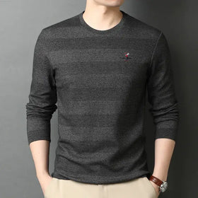 Men's Loose Fit Round Neck Cotton T-Shirt