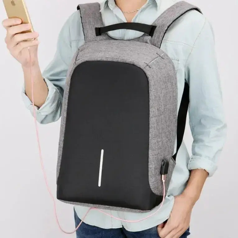 Men's Multi-Function Anti-Theft USB Charging Backpack