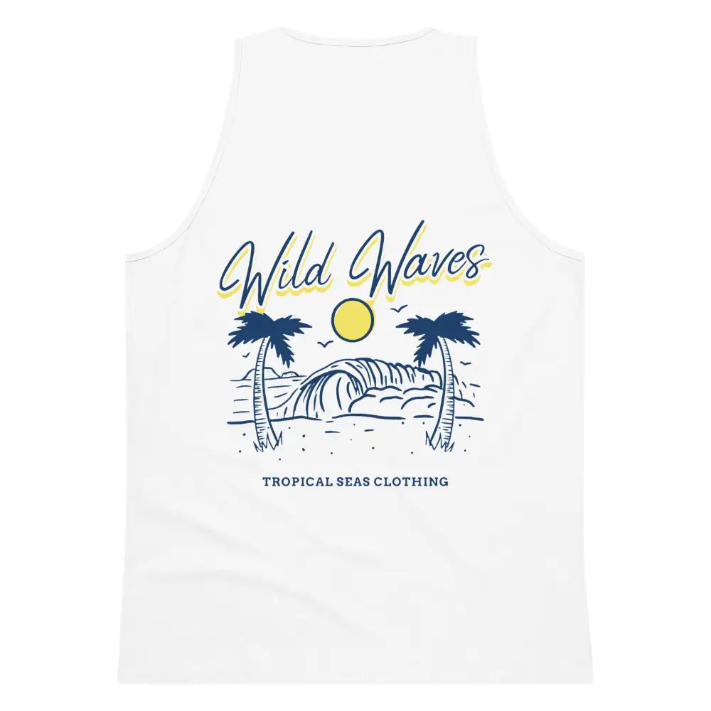 Men’s Premium Wild Waves Tank Top
