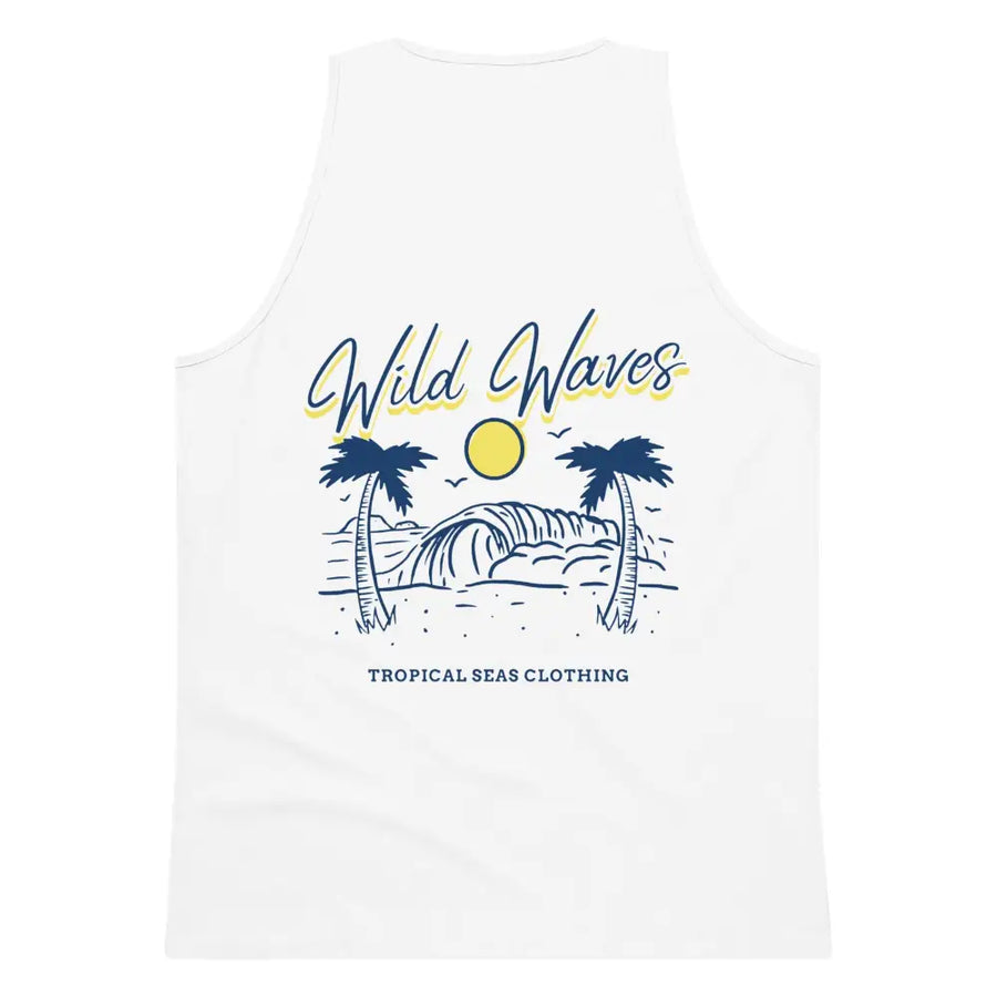 Men’s Premium Wild Waves Tank Top
