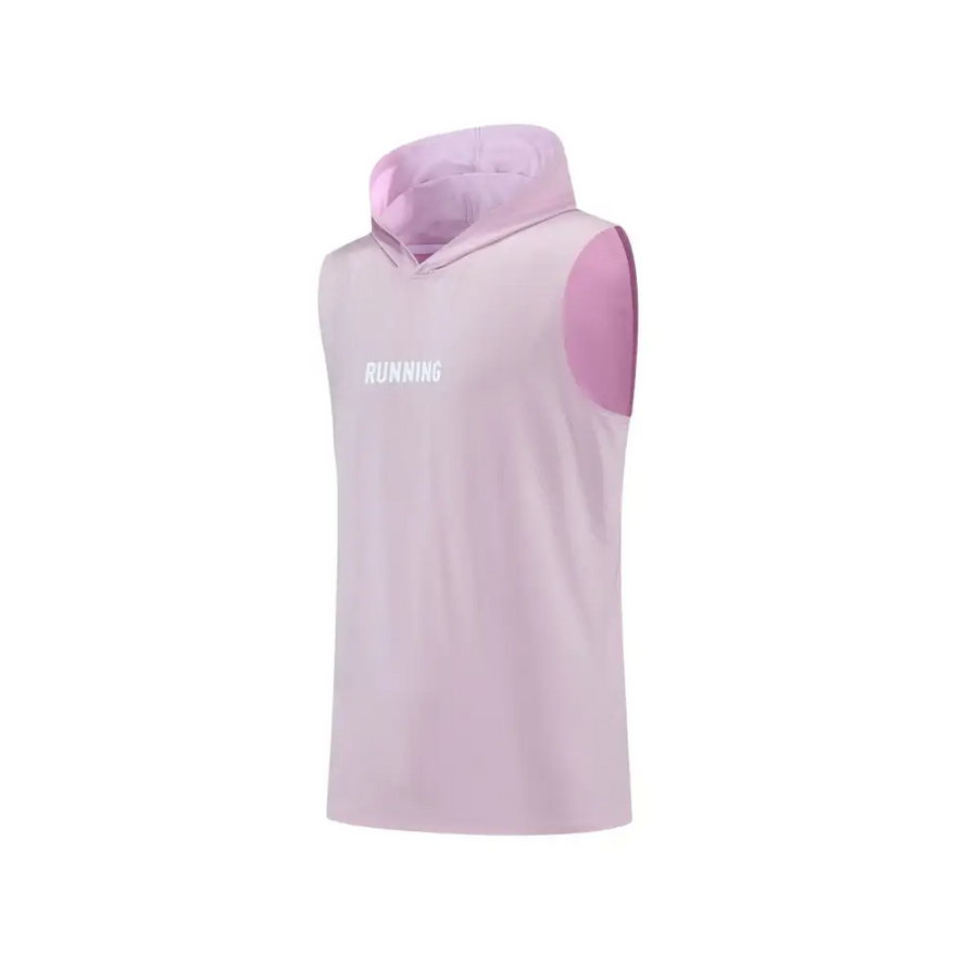 Men's Quick-Dry Hooded Sports Tank Top for Fitness