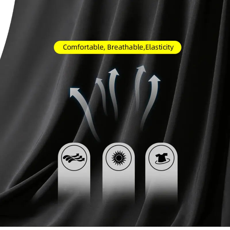 Men's Quick-Drying Ice Silk Beach Five-Point Shorts