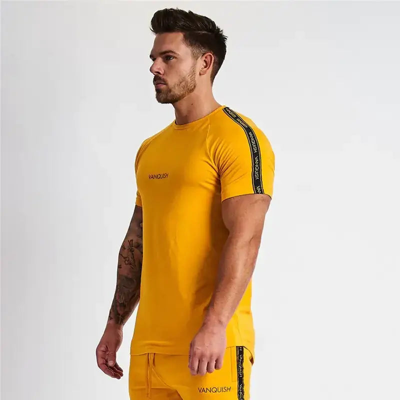 Men's Short Sleeve Sports Raglan T-Shirt