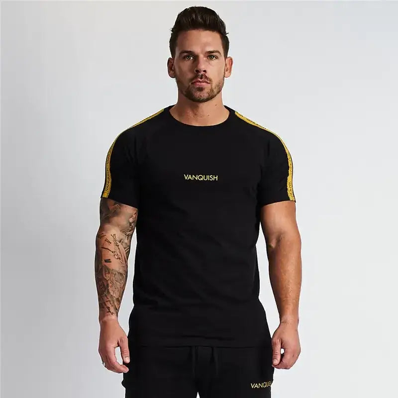 Men's Short Sleeve Sports Raglan T-Shirt