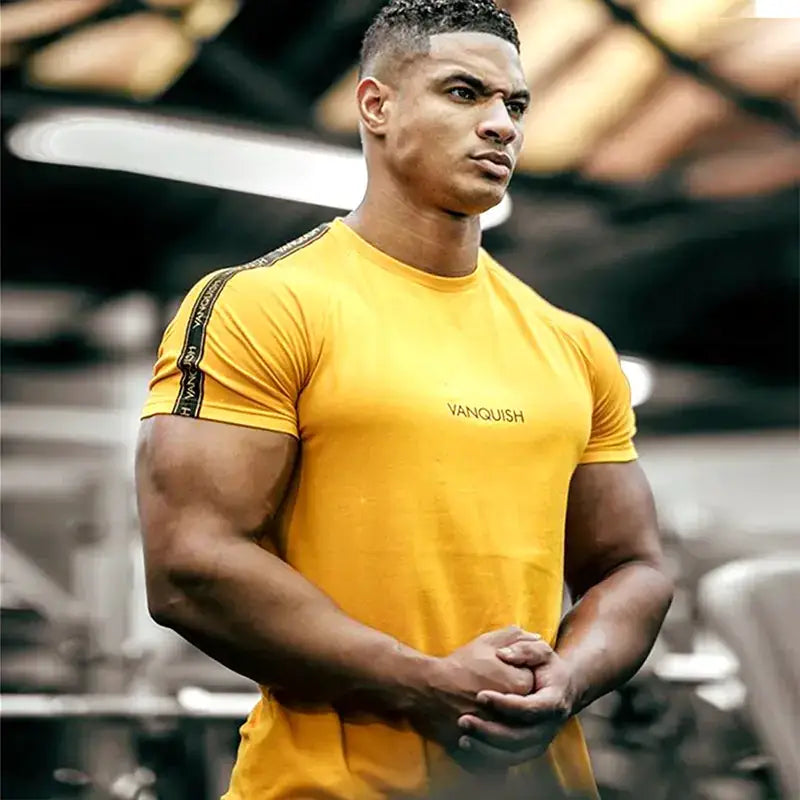 Men's Short Sleeve Sports Raglan T-Shirt