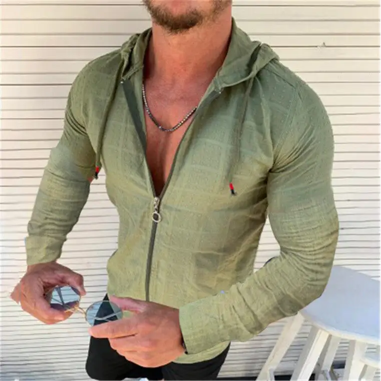 Men's Slim Fit Long Sleeve T-Shirt - Spring/Summer Collection