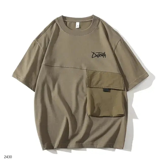 Men's Slim Fit Round Neck Short Sleeve T-Shirt