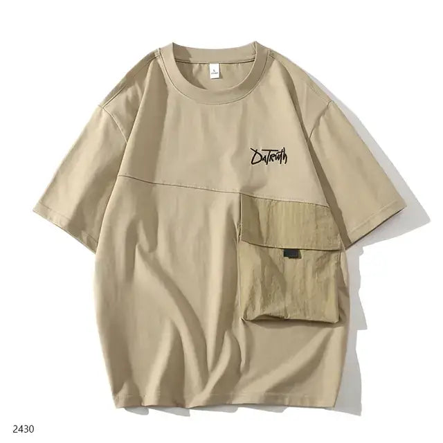 Men's Slim Fit Round Neck Short Sleeve T-Shirt