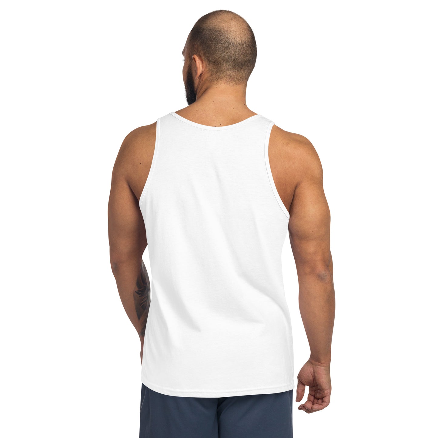 Men's White Tank Top