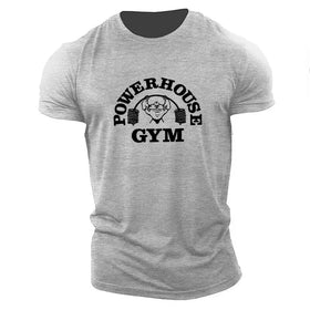Men's Summer Loose Fit Round Neck T-Shirt with Logo