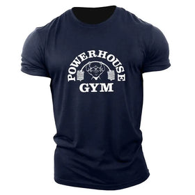 Men's Summer Loose Fit Round Neck T-Shirt with Logo