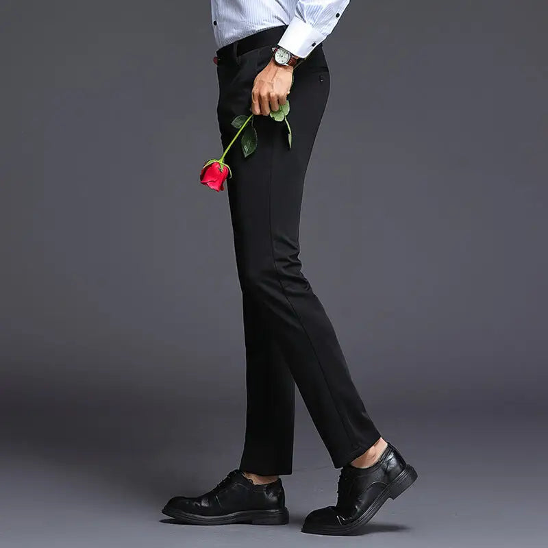 Men's Summer Slim Fit Cropped Harem Pants