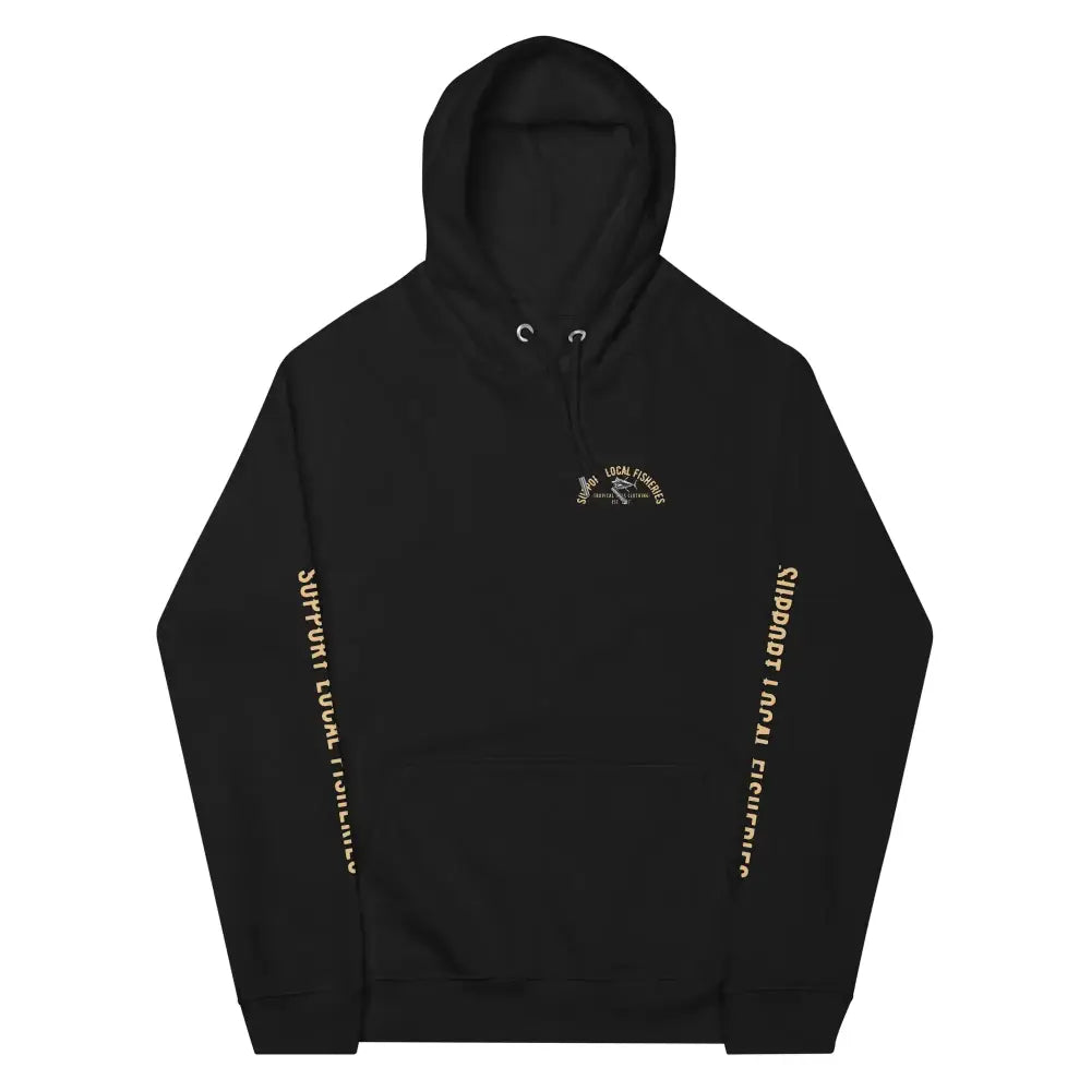 Men's Support Local Fisheries Tuna Eco Raglan Hoodie