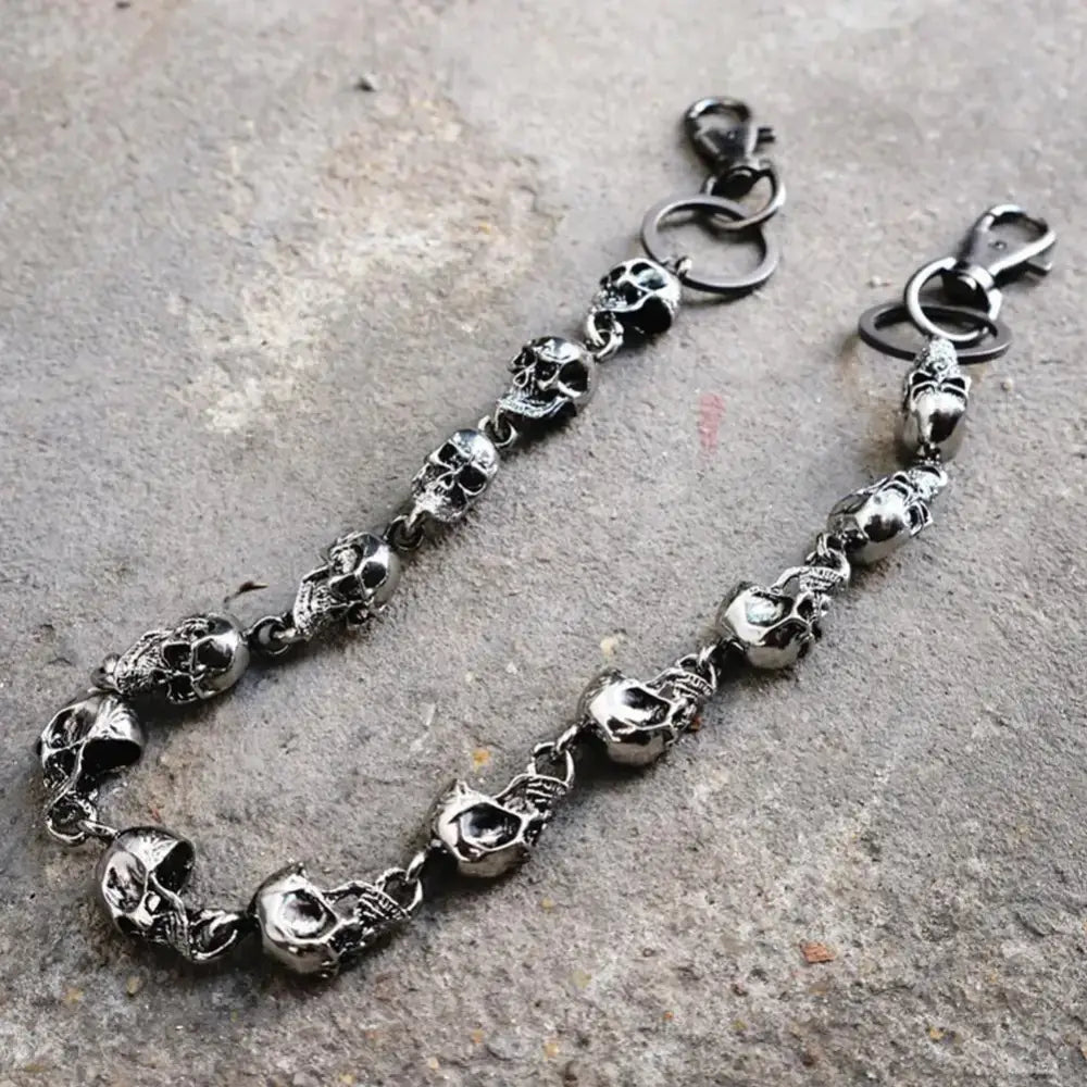 Metal Skull Pants Chain