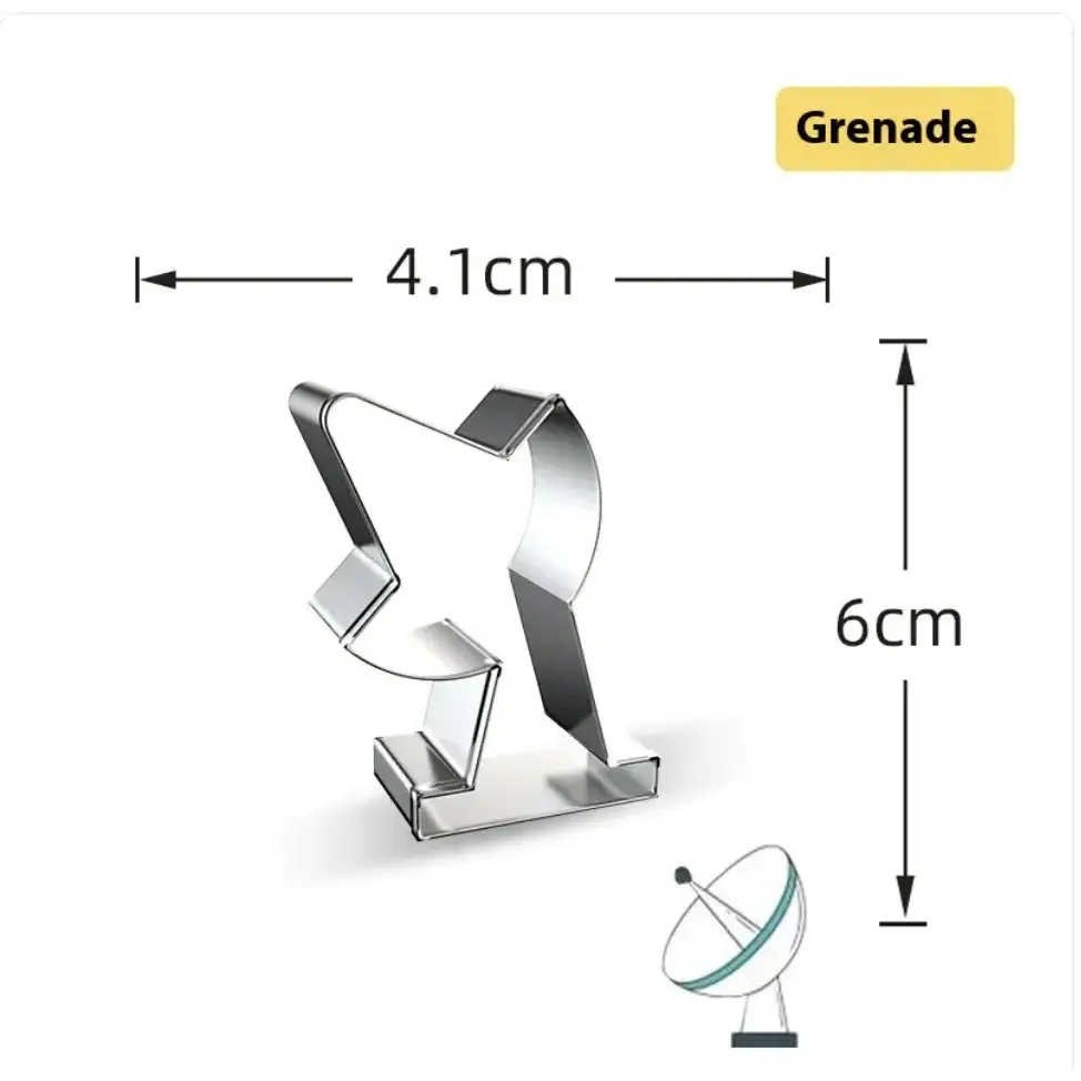 Military Shaped Cookie Cutter