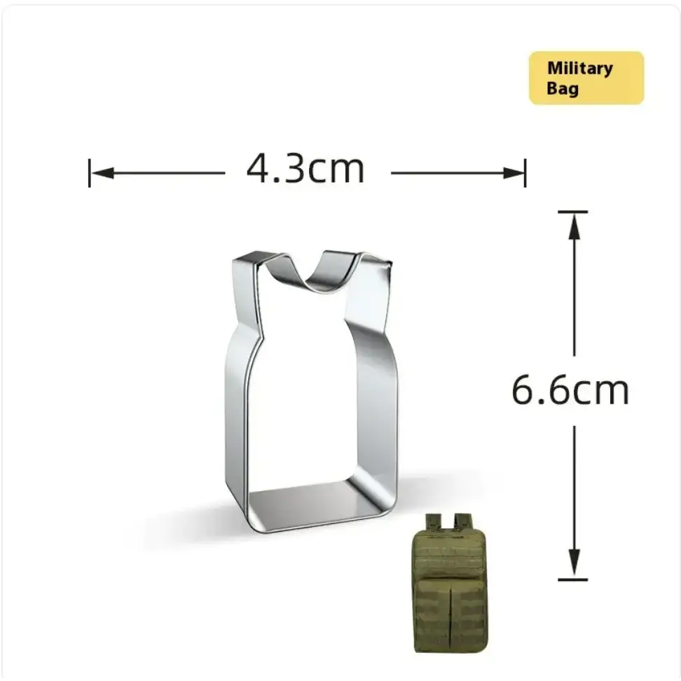 Military Shaped Cookie Cutter