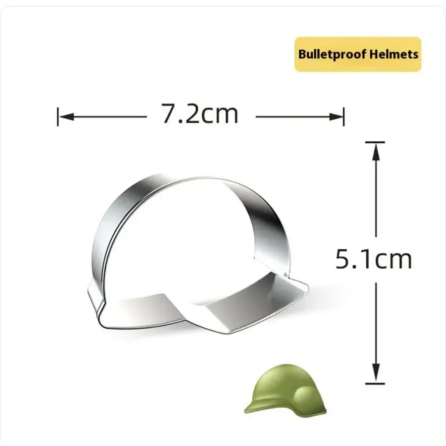 Military Shaped Cookie Cutter