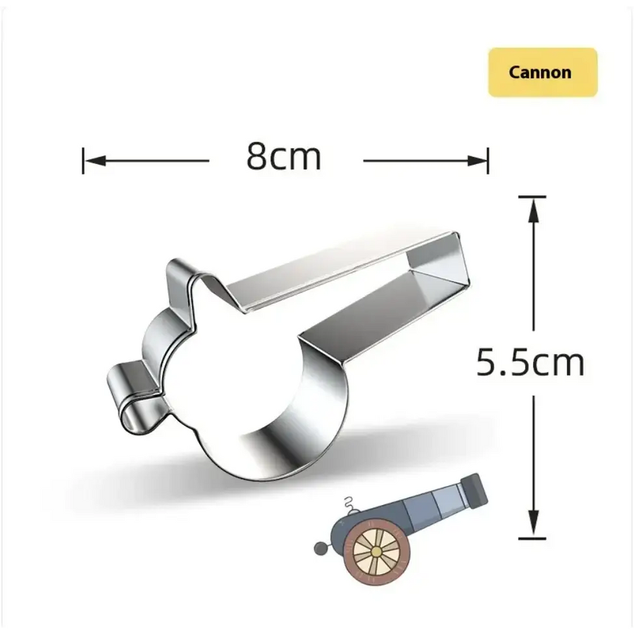 Military Shaped Cookie Cutter