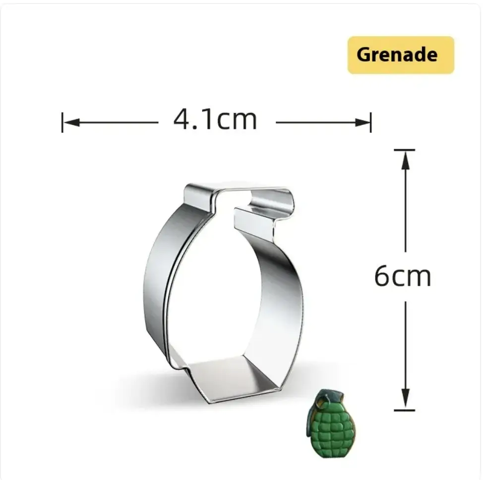 Military Shaped Cookie Cutter