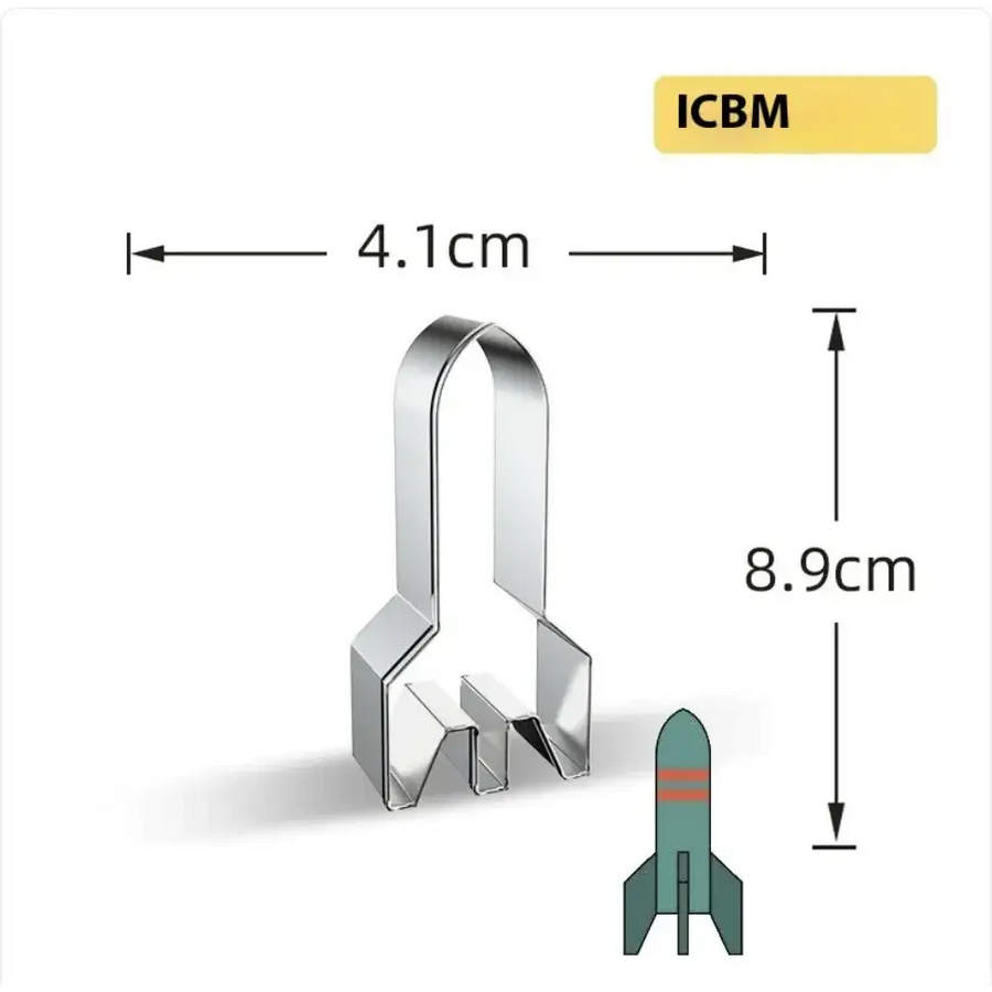 Military Shaped Cookie Cutter
