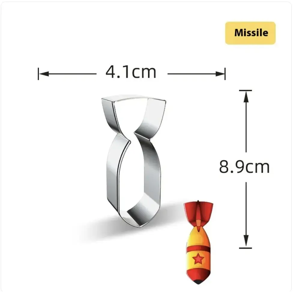 Military Shaped Cookie Cutter