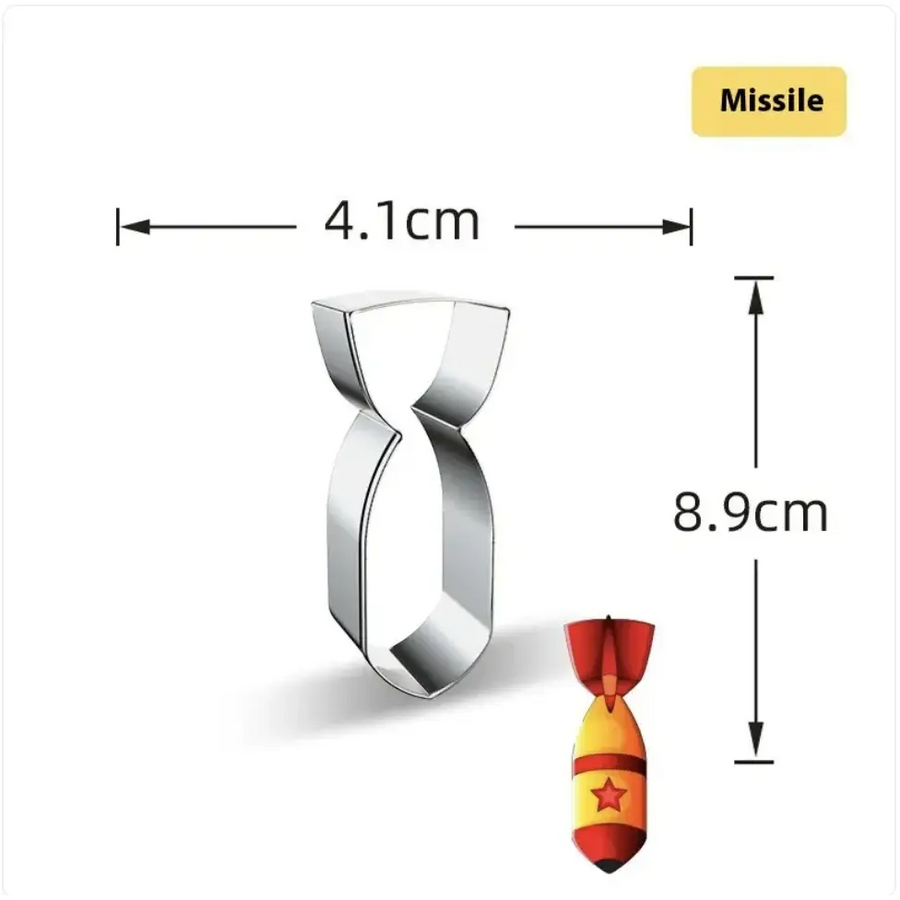 Military Shaped Cookie Cutter