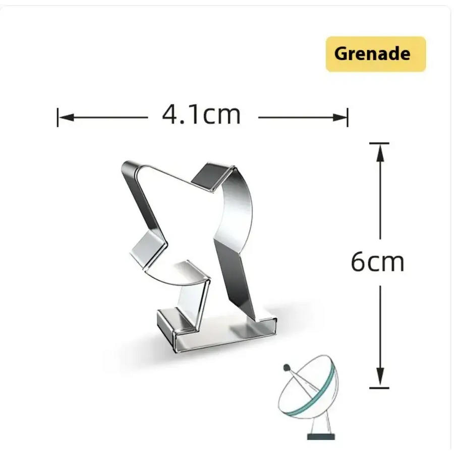 Military Shaped Cookie Cutter