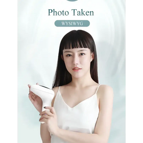 White handheld laser hair removal device