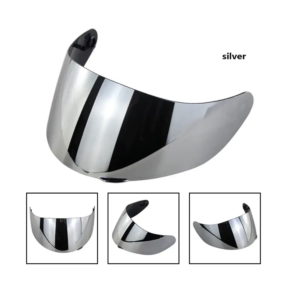 Motorcycle Helmet Visor - Reinforced Lens in 6 Colors