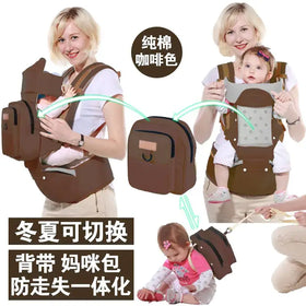 Multi-Functional Baby Carrier and Waist Stool
