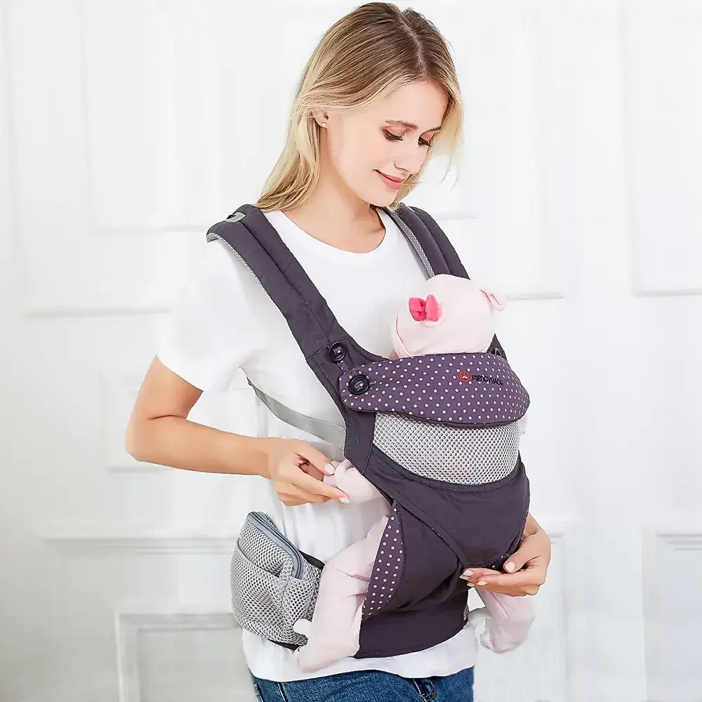 Multi-Functional Breathable Baby Carrier for All Seasons