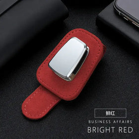 Multifunctional Car Sunglasses Holder & Case Organizer